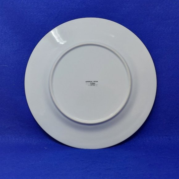 Dinner Plate Imperial by W Dalton Fine China "Whitney" Pattern 10 3/8" - Picture 3 of 6